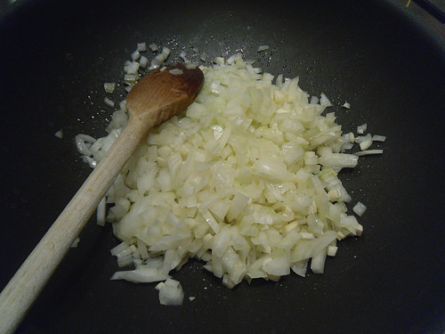 Onion and garlic baking