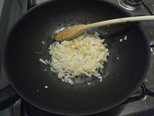 baking onion and garlic