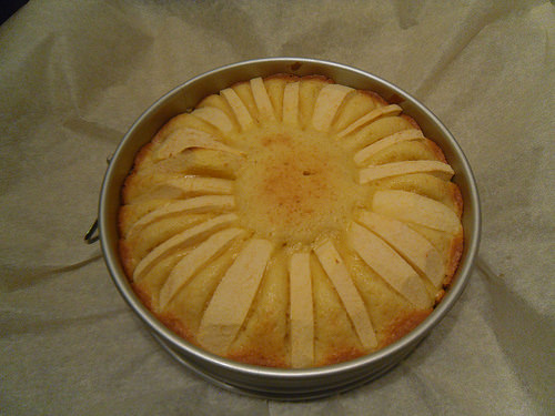 Mini Applecake after oven