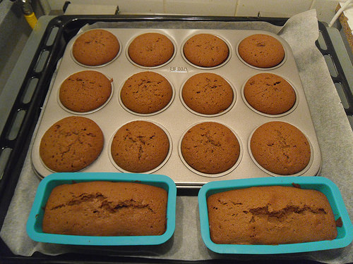 Speculaas Muffins after oven