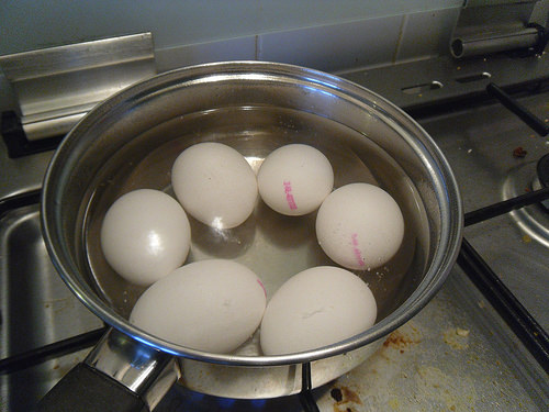 egg boiling