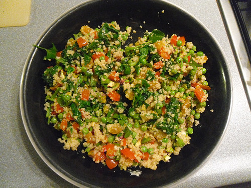 Lukewarm-couscous-salad