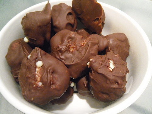  Chocolate Covered Coconut Balls