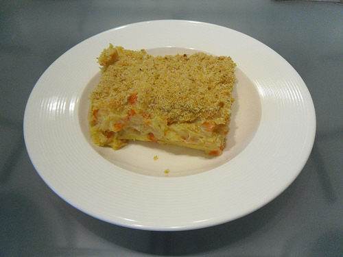 Mashed Potatoes with Carrots and Onion