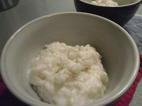 Rice Pudding close up