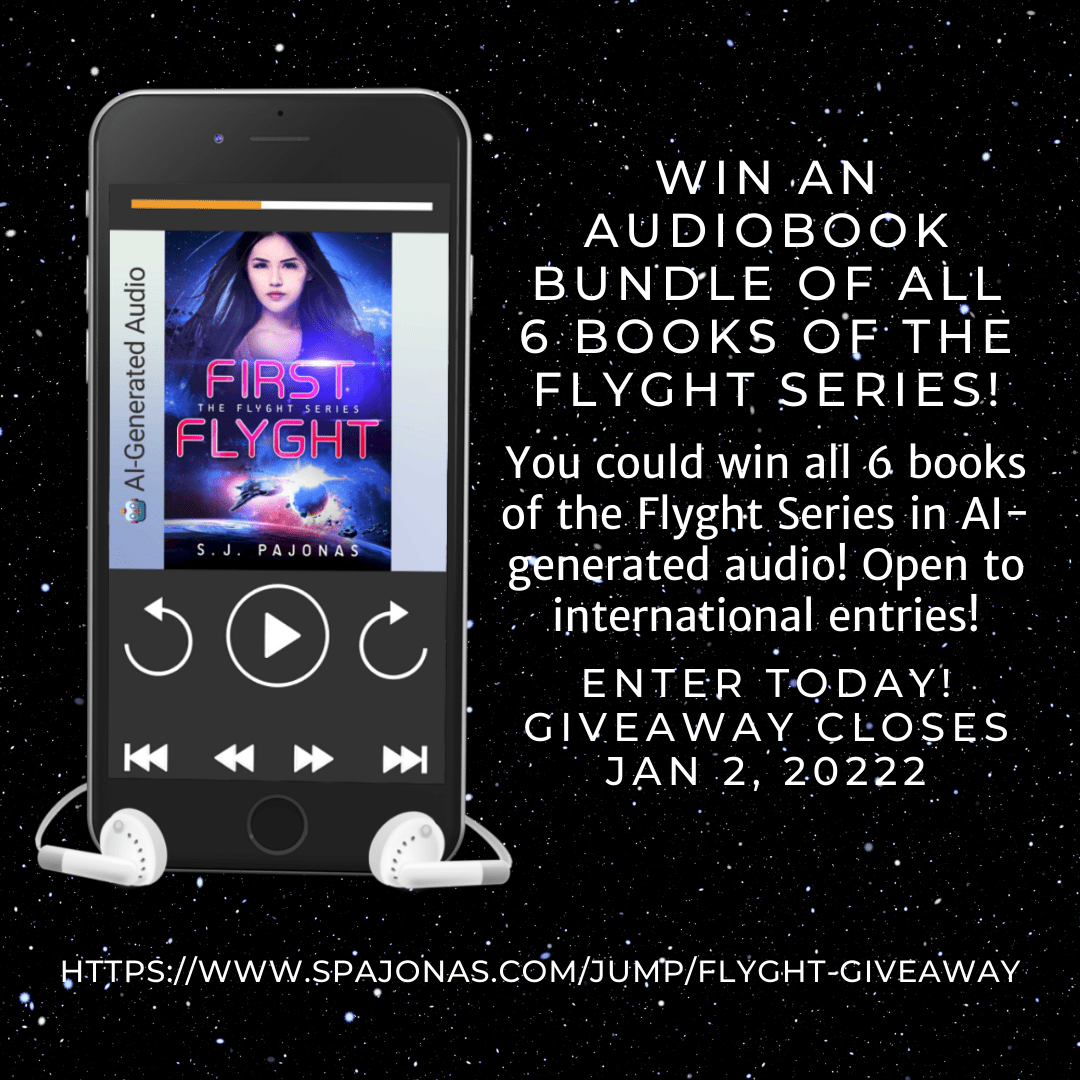 Flyght series audio giveaway